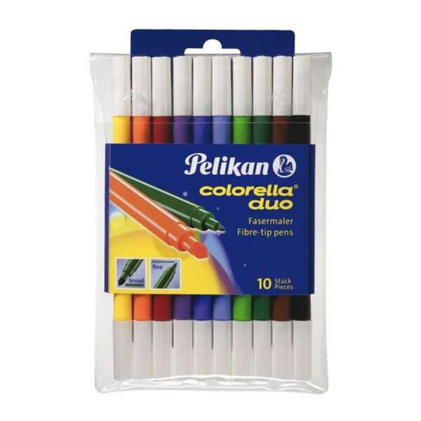 Bild 1 von Pelikan, 10 Fasermaler Colorella Duo