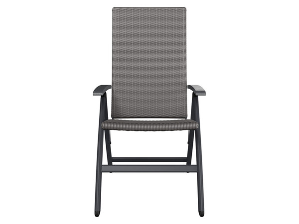 Bild 3 von Livarno Home Klappsessel »Valencia«, 2 Set, verstellbar, grau