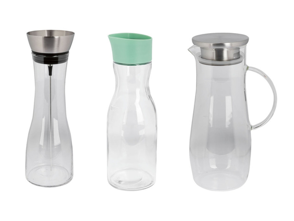 Bild 1 von ERNESTO® Wasserkaraffe/Saftkrug, mit abnehmbarem Fruchtspieß / mit Infuser