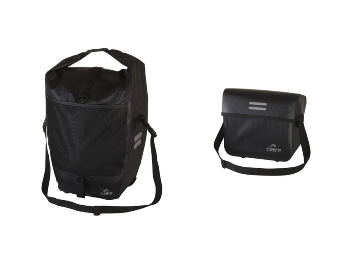 Bild 1 von CRIVIT Fahrrad-Gepäckträgertasche \ Fahrrad-Lenkertasche, wasserabweisend