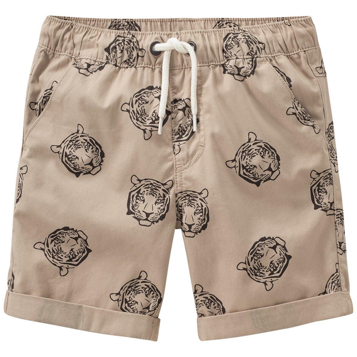 Bild 1 von Jungen Shorts mit Tiger-Allover BEIGE
