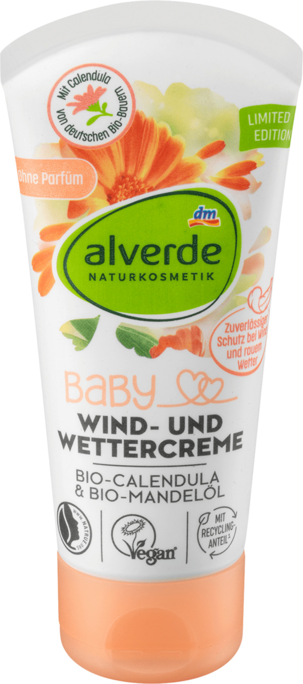 Bild 1 von alverde BABY Baby Wind- und Wettercreme