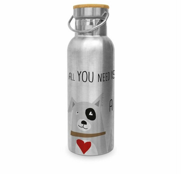 Bild 1 von PPD Isolierflasche »Love and Dog Steel Bottle 500 ml«