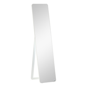 HOMCOM Standspiegel Ganzkörperspiegel mit klappbaren Rahmen Schminkspiegel frei stehend oder an der Wand montiert stabil für Wohnzimmer Ankleidezimmer
