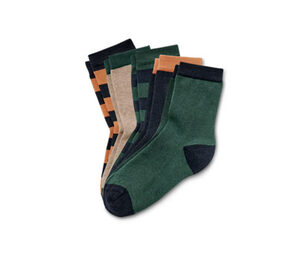 5 Paar Socken, grün