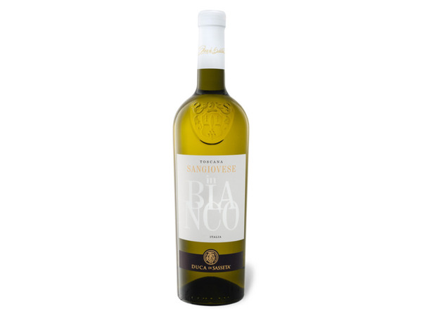 Bild 1 von Duca di Sasseta Sangiovese in Bianco Toscana IGT halbtrocken, Weißwein 2021