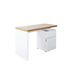 Schreibtisch  Weiß Eiche