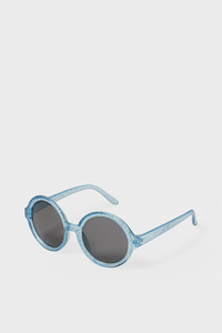 C&A Sonnenbrille-Glanz-Effekt, Blau, Größe: 1 size
