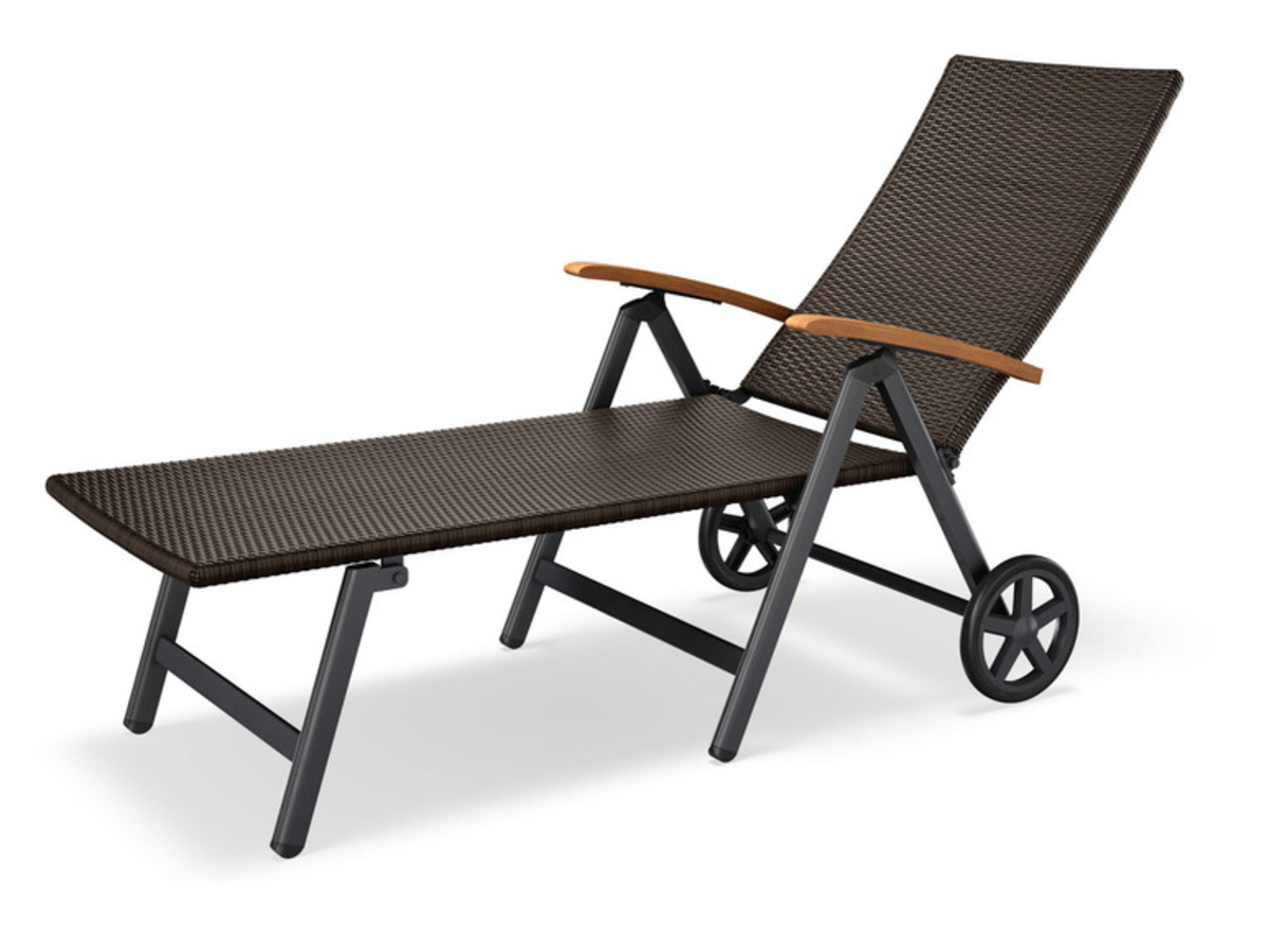 Bild 1 von Livarno Home Rollliege »Valencia«, 6-fach verstellbar, braun