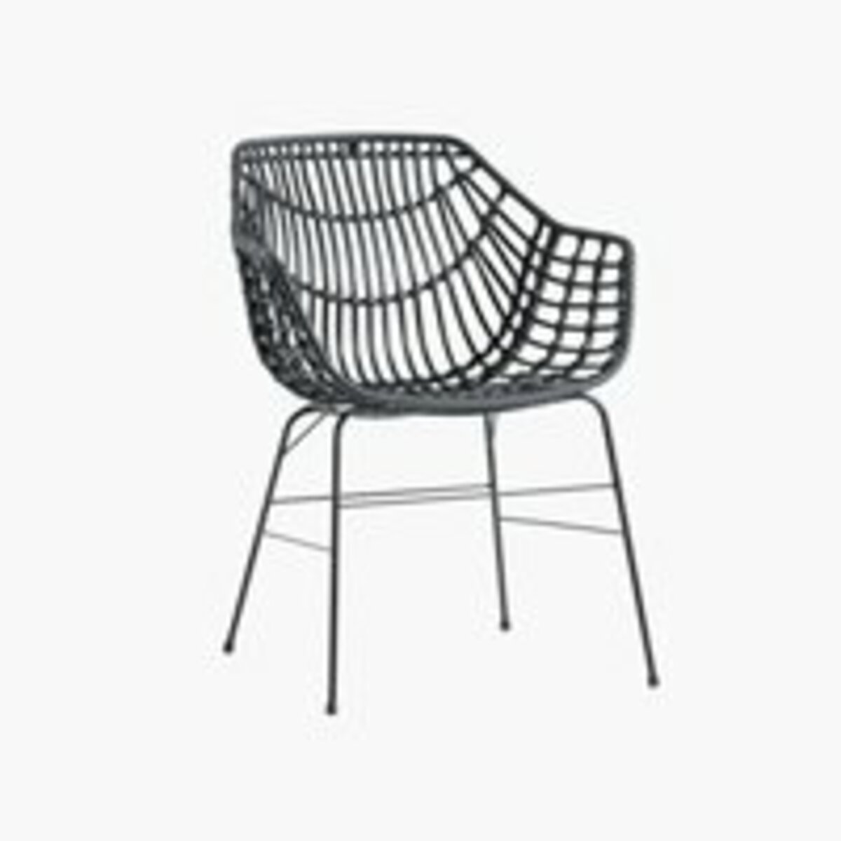 Bild 1 von Gartenstuhl ILDERHUSE schwarz