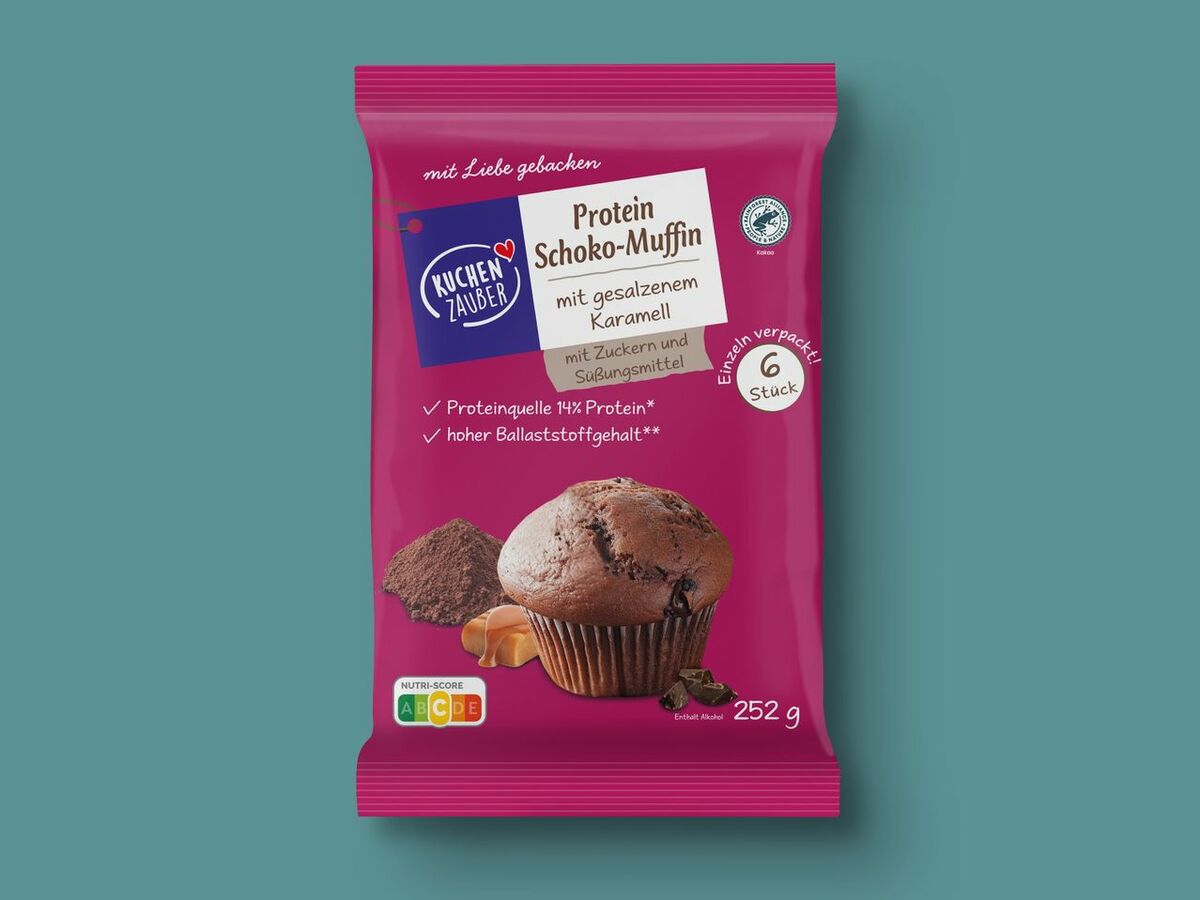 Bild 1 von Kuchenzauber Protein Schoko-Muffin, 
         250 g