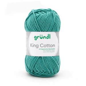 Wolle "King Cotton" 50 g jade