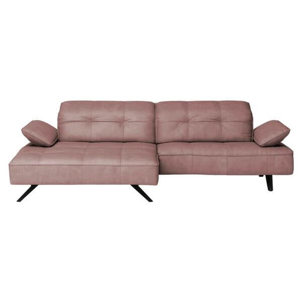Bild 1 von Joop! Ecksofa, Altrosa, Leder, Echtleder, Rindleder, 3-Sitzer, Ottomane links, L-Form, 280x165 cm, Blauer Engel, Goldenes M, Emas, erweiterbar, Typenauswahl, Lederauswahl, Stoffauswahl, planbar, indi