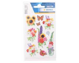Herma Sticker 'Blumen modern', 3Blatt