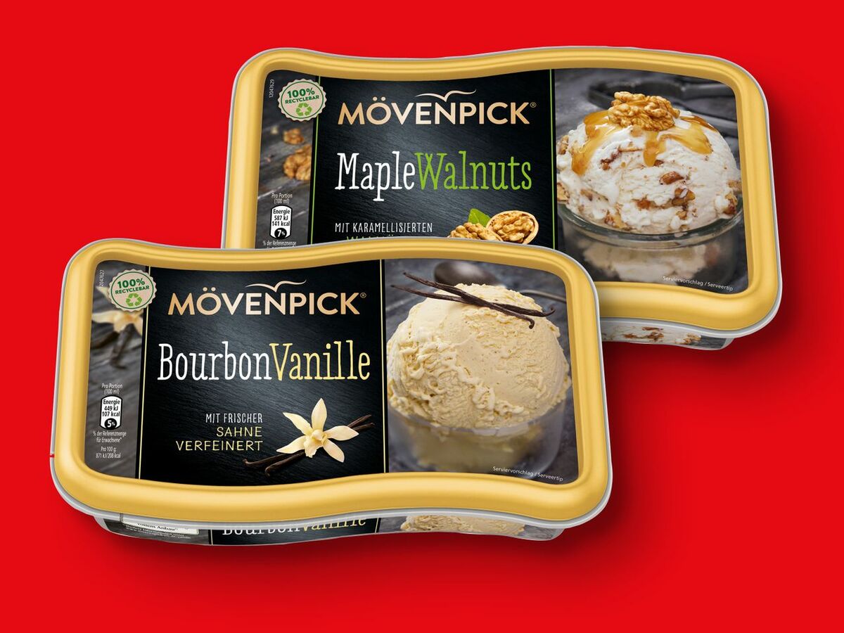 Mövenpick Eis, 900/800/850 ml von Lidl ansehen!