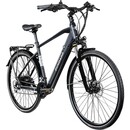 Bild 1 von Zündapp Z810 E Bike Trekkingrad Herren ab 160 cm mit Nabenmotor Pedelec Trekking Fahrrad mit 24 Gang und Beleuchtung StVZO... schwarz, 52 cm