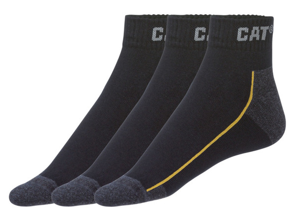 Bild 2 von Caterpillar Herren Arbeitssocken, 3 Paar, mit CORDURA® in Zehen- und Fersenbereich