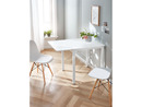 Bild 2 von Livarno Home Tisch, mit klappbarer Tischplatte, weiß