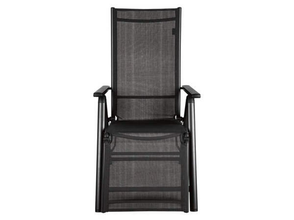 Bild 4 von Livarno Home Alu-Relaxsessel Houston, mit Textilbespannung, schwarz/anthrazit