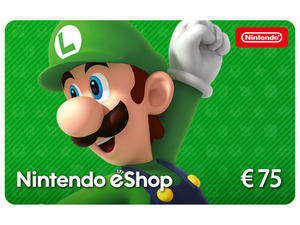 Digitaler Code für - Nintendo eShop-Guthaben: 75€