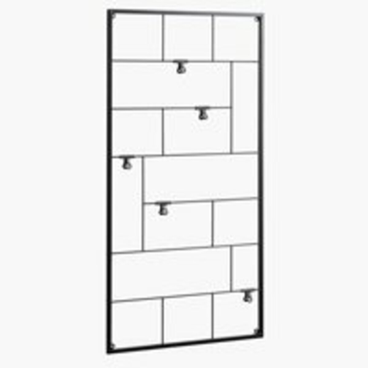 Bild 1 von Pinnwand STOUBY 55x105 schwarz