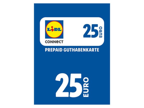 Bild 1 von Lidl Connect Guthabenkarte über 25€