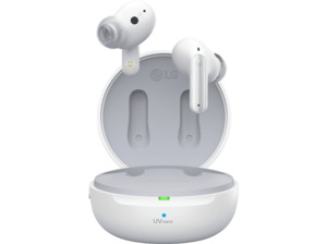 LG TONE Free DFP9W, In-ear Kopfhörer Bluetooth Pearl White