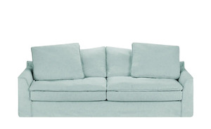 SOHO Sofa 3-sitzig  Sarvika blau Polstermöbel
