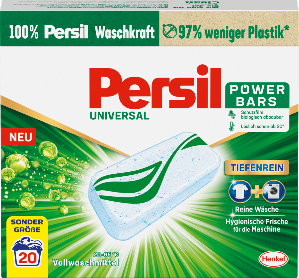 Bild 1 von Persil Vollwaschmittel Power Bars