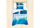 Bild 1 von Bettwäsche »Milbensicher Allergiker geeignet mit Kissenbezug«, Abakuhaus, Surfen Riesen seeozeanwellen