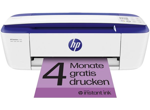 Bild 1 von HP DeskJet 3760 All-in-One Drucker inkl. 4 Instant Ink Probemonate[4]