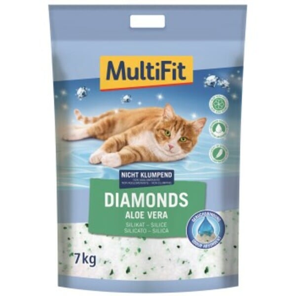 Bild 1 von MultiFit Diamonds Aloe Vera Silikatstreu