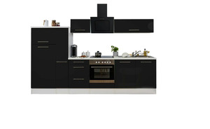 Küchenzeile schwarz Maße (cm): B: 300 H: 200 Küche