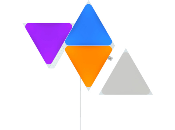 Bild 1 von NANOLEAF Shapes Triangles Starter Kit - 4PK Beleuchtung Multicolor / Warmweiß Tageslichtweiß