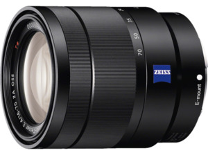 SONY SEL1670Z 16 mm-70 mm f/4, Zoomobjektive, System: Sony E-Objektiv, Bildstabilisator, Schwarz