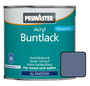 Primaster Acryl Buntlack taubenblau glänzend, 750 ml