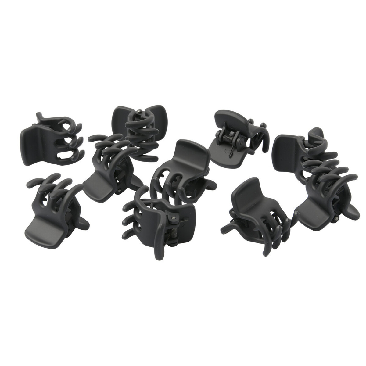 Bild 1 von 10 Haarklammern im Set SCHWARZ