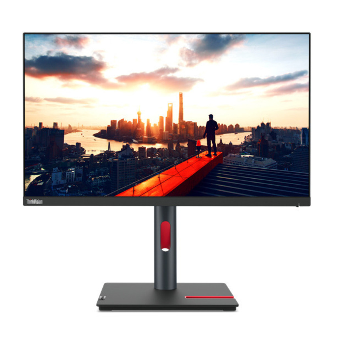 Bild 1 von ThinkVision P24h-30 Business Monitor - IPS Panlel, QHD USB-C Power Delivery (100W), 155mm Tilt, 1x DisplayPort-Out 1.4 (Daisy Chain)