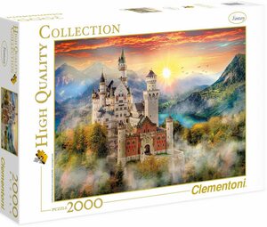 Clementoni® Puzzle »High Quality Collection, Neuschwanstein«, 2000 Puzzleteile, Made in Europe