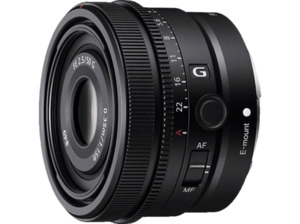 SONY SEL50F25G Vollformat - 50 mm f/2.5 G-Lens, FHB, IF, Circulare Blende, DMR (Objektiv für Sony E-Mount, Schwarz)