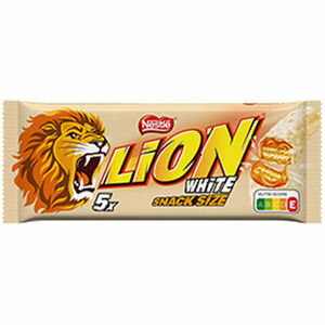 Lion White Snack Size, 5er Pack