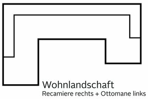 DOMO collection Wohnlandschaft »Santana«, wahlweise mit Bettfunktion