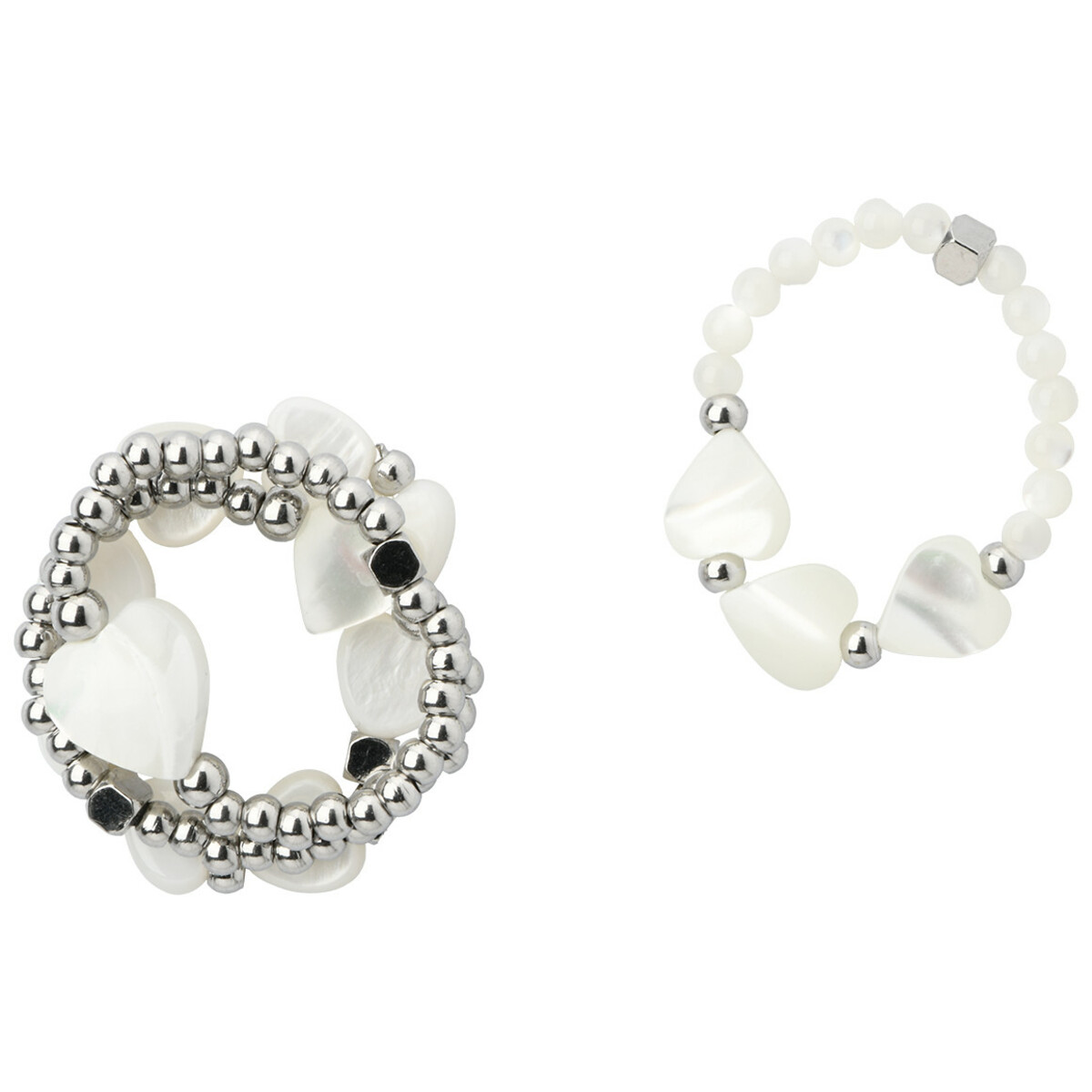 Bild 1 von 4 Damen Ringe elastisch SILBER