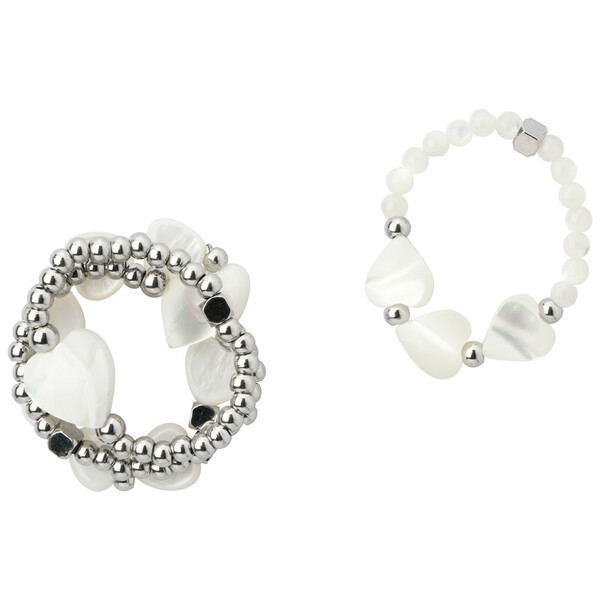 Bild 1 von 4 Damen Ringe elastisch SILBER