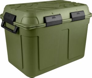 Sunware Aufbewahrungsbox Q-Line 160 L OUTDOOR grün/anthrazit 79 x 54,5 x 54,5 cm (L x B x H)