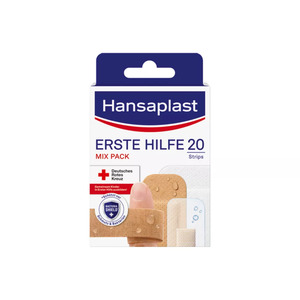 Hansaplast Erste Hilfe Pflaster Mix 20  St