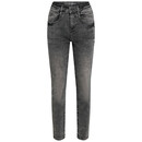 Bild 1 von Damen Skinny-Jeans mit Used-Waschung GRAU