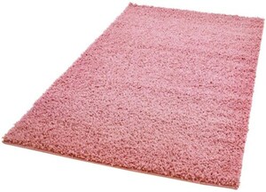 Carpet City Hochflor-Teppich »Pastell Shaggy300«, rechteckig, 30 mm Höhe, Shaggy Hochflor Teppich, Uni Farben, Weich, ideal für Wohnzimmer & Schlafzimmer