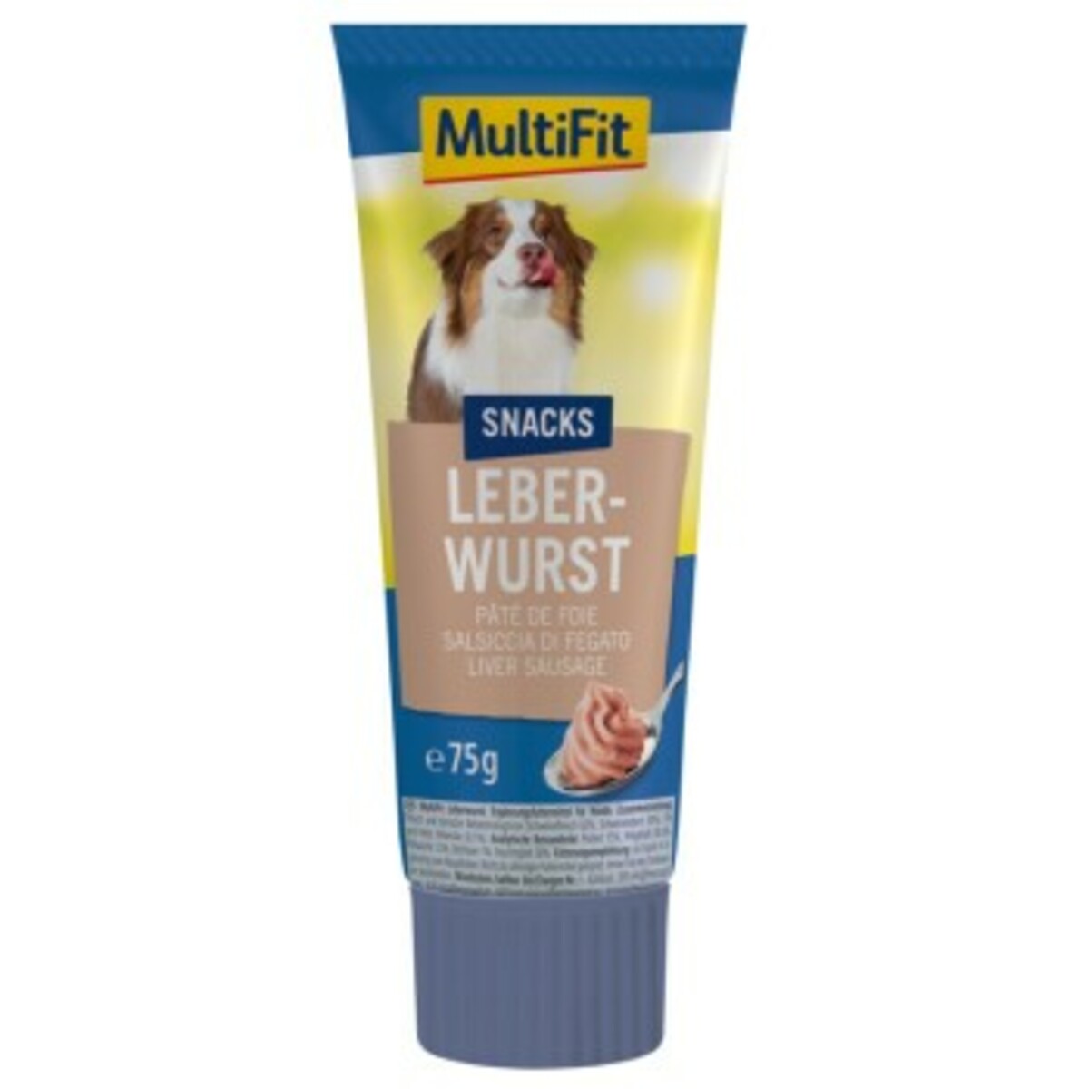 Bild 1 von MultiFit Leberwurst mit Petersilie 12x75g