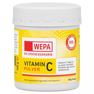 WEPA Vitamin C Pulver Dose 100  g